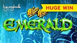WHOA, I COULDN'T BELIEVE IT! Wild Wild Emerald Slot - HUGE WIN!