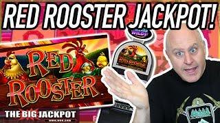$25 BET LINE HIT HANDPAY Red Rooster Slots | The Big Jackpot