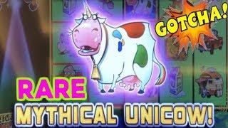 RARE UNICOW CAUGHT IN THE BONUS !!!!  WATCH TIL THE END