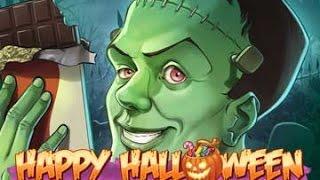 Play 'N Go Happy Halloween Mobile Slot - Free Spin Mode
