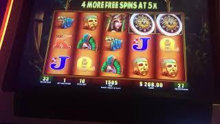 $4600 HUGE JACKPOT on Montezuma high limit slots