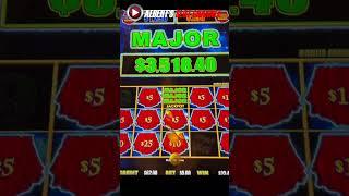 TRIPLE MAJOR JACKPOT!  $5 BET! LIGHTNING DOLLAR LINK (CORRIDA DE TOROS) Slot Machine