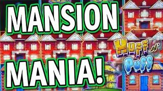 $100/SPIN MANSION MANIA!  MASSIVE HUFF N PUFF JACKPOT CAUGHT LIVE ON CAMERA!