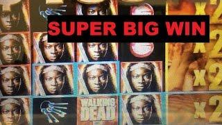 SUPER BIG WIN THE WALKING DEAD 2 Slot machineBonus & Line hit$2.25/3.00 Bet Las Vegas