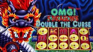 5 Dragons slot machine win - OMG! 5 symbol trigger twice at San Manuel Casino