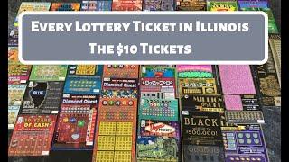 The $10 Tickets - Scratching Every Lottery Ticket Sold in Illinois