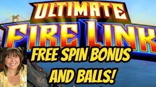 WINNING! FREE GAMES & BALLS-ULTIMATE FIRE LINK
