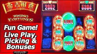 Jin Ji Bao Xi - Rising Fortunes Slot - Fun Game, with Live Play, Picking and Bonuses