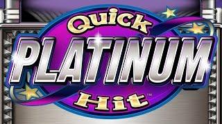 Quick Hit Platinum - max bet - opps, I did it again :) - Slot Machine Bonus
