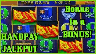 HIGH LIMIT Dragon Link GOLDEN CENTURY HANDPAY JACKPOT $50 Bonus Slot Machine