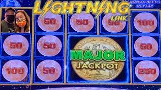 OUR MAJOR DROUGHT IS OVER! LIGHTNING LINK HOLD AND SPINS #majorjackpot