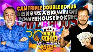 Can we End The Losing Streak With Triple Double Bonus? VP Adventures 42 • The Jackpot Gents