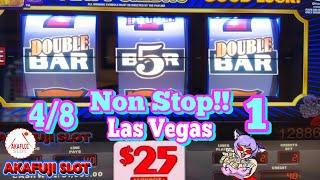 Non Stop! Slots play in Las Vegas #1 - High Limit Old School Slots & ect ノンストップ！スロットマシン ラスベガス パート１