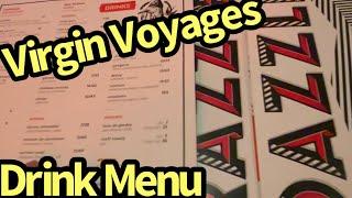 Virgin Voyages Drink Prices: Full Bar Menu and Wine List at Razzle Dazzle on the Valliant Lady
