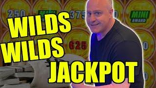 TOO MANY WILDS TO COUNT!  High Limit Max Bet Slot Play!