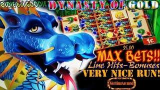 Dynasty of Gold slot machine Pirates Jackpot Max bets line hits & a very nice run! San Manuel casino