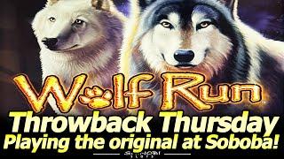 Wolf Run Slot Machine - BIG WIN Bonus at Soboba Casino! Throwback Thursday, $100 Double or Nothing!