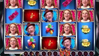 WILLY WONKA & THE CHOCOLATE FACTOR Video Slot Casino Game with a FIZZY FREE SPIN BONUS