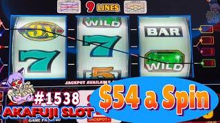 Tough to Win Triple Jackpot 3x Jewels Slot Machine Max Bet $54 Yaamava Casino 赤富士スロット スロット 大惨敗