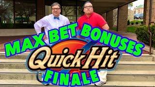 BIG WINQuick Hit Slot Machine, Jackpot Win!Guest SLOT TRAVELER Max Bet! Season Finale!