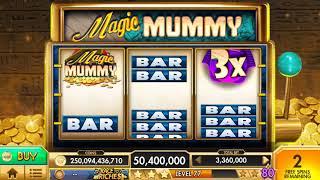 MAGIC MUMMY Video Slot Casino Game with a FREE SPIN  BONUS