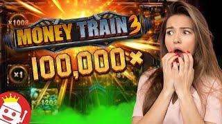 MONEY TRAIN 3 (RELAX GAMING)  100,000X MAX WIN!  MUST SEE!!