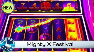 New️Mighty X Festival Slot Machine Features