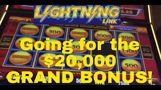 Going for $20,000 Grand Bonus WIN!!! OH YEA!!!