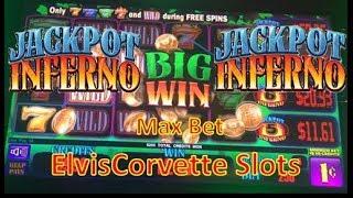 Jackpot Inferno - On Fire - Max Bet - First Time Playing