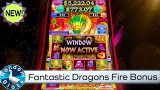 New️Fantastic Dragons Slot Machine Bonus