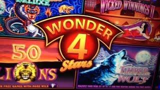 Wonder 4 Slot 50 Lions Super Free Games Big Win -Aristocrat
