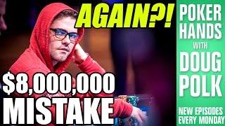 Poker Hands - James Obst Folds a FLUSH in the 2016 WSOP Main Event
