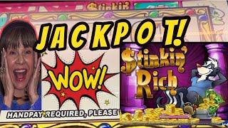 No Stinkin Here! Jackpot Handpay-$tinkin' Rich