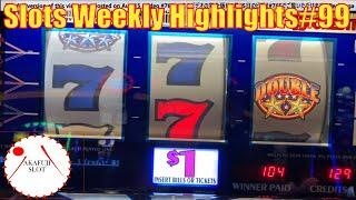 Slot Weekly Highlights#99 for You who are busyMontezuma, Triple Strike, Triple Double Stars 赤富士スロット