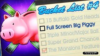 My Slot Bucket List, Ep. #4 - Chasing A Full Screen Pig in Piggy Bankin at Yaamava Casino