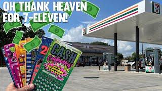 SUPER WIN from 7-Eleven on 7-11  ROAD TRIP!  $150 TEXAS LOTTERY Scratch Offs