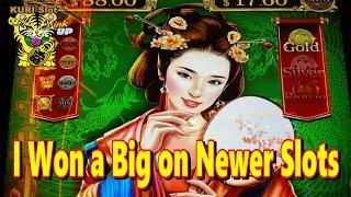 I WON A BIG ON NEWER SLOTS !MYSTERY OF THE ORIENT / BASHIBA LINK Slot栗スロ/ BIG WIN