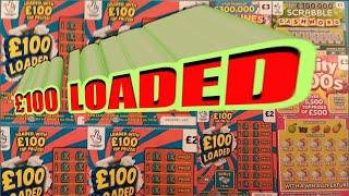 CRACKING EDGE SEAT GAME.£100 LOADEDCASH LINESFRUITY £500SCRABBLE CASHWORD