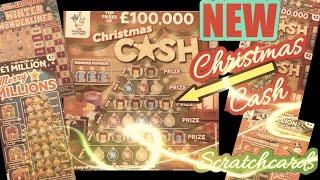 NEW Christmas CASH Scratchcards.MERRY MILLIONS️Winter WonderlinesMONOPOLY