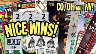 NICE WIN$!  FAN MAIL from CO, OH + WV!  OVER $60 in LOTTERY Scratch Tickets