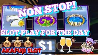 NON STOPSLOT PLAY FOR THE DAY Oct.30, Awesome Jackpots Huge Won Yaamava Casino 赤富士スロット 海外カジノ大勝利