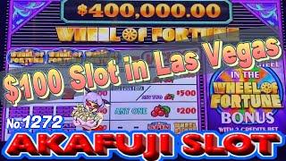 High Limit Wheel of Fortune Double Diamond, Quick Spin Slot @PALMS Las Vegas 赤富士スロット 海外スロット ラスベガス ②