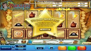 Pirates Treasure Hunt slot machine by Skill On Net | Game preview by Slotozilla