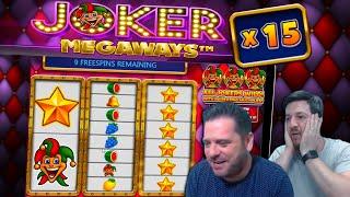 JOKER MEGAWAYS BIG WINS! New Online Slot