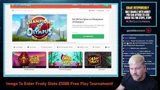Live Online Slots! - !mega To Enter Fruity Slots £1000 Free Play Tournament! Playing On The best …