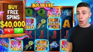 $40,000 Bonus Buy on RELEASE THE KRAKEN  (40K Bonus Buy Series #17)