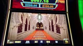 COIN SHOW 10c denom Aristocrat Lightning Link Free spin bonus Sahara slot play  pokie slot machine