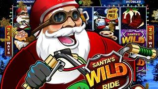 Free Santa's Wild Ride slot machine by Microgaming gameplay • SlotsUp