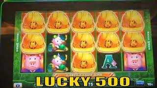 SO MANY HELMETS ! $500 Slot Live PlayNew Series LUCKY 500HUFF N' PUFF Slot  HIGH LIMIT