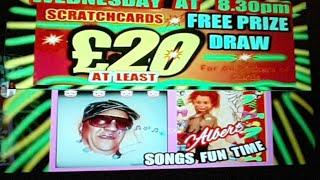 SCRATCHCARDS..VIEWERS CHOOSE THERE SCRATCHCARDS..with ..ALBERT and GEORGE...